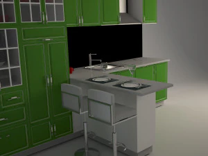 кухня 3D Модель