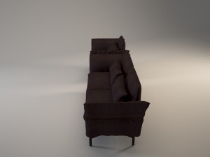 sofa and armchair 3D Model
