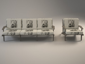 gloster bay set 3D 모델