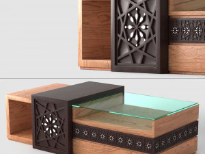 테이블001 3D 모델