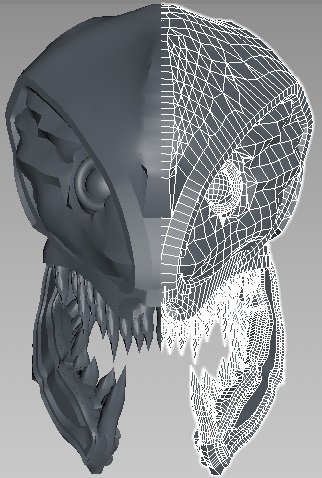 beast from abyss 3D Модель .c4d .max .obj .3ds .fbx .stl .blend 