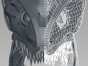 beast from abyss 3D Model