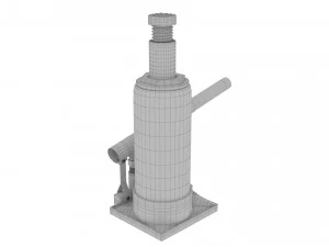 hydraulic bottle jack 3D Model