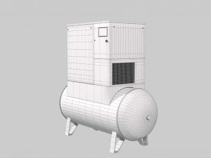 air compressor abac 3D Model