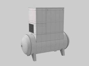 air compressor abac 3D Model