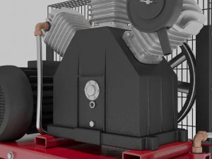 air compressor abac 3D Model