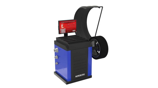 wheel balancer Modello 3D .c4d .max .obj .3ds .fbx .stl .blend 