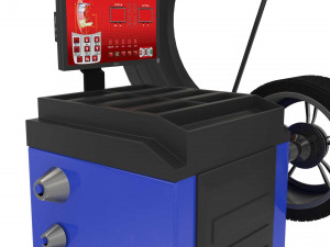 wheel balancer Modello 3D