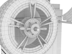 wheel balancer 3D Model