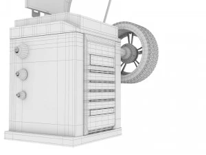 wheel balancer 3D Model