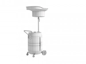 waste oil drain 3D-Modell
