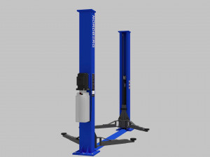 two post car lift Model 3D