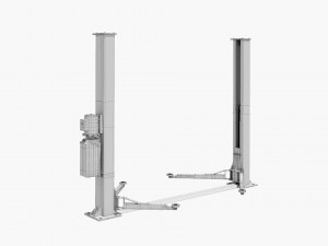 two post car lift Model 3D