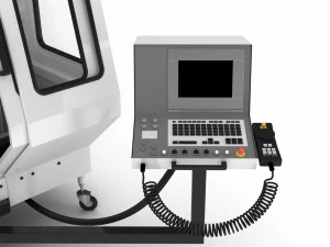 corded milling machine abene vhf-680 3D Model