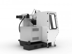 corded milling machine abene vhf-680 Model 3D