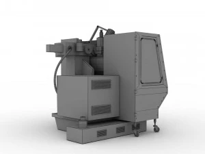 corded milling machine abene vhf-680 3D Model