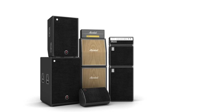 speaker marshall jvm 3D Модель .c4d .max .obj .3ds .fbx .stl .blend 