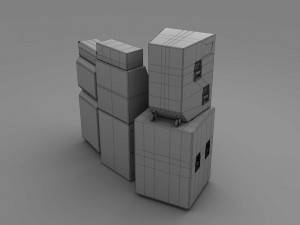 speaker marshall jvm 3D Модель