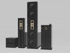 steinway lyngdorf model d 3D Model