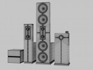 steinway lyngdorf model d 3D Model