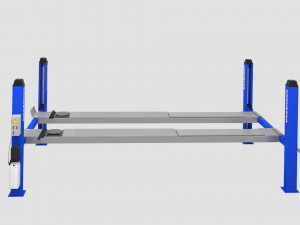 4 post car lift Modelo 3D