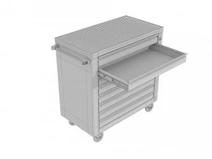 tools trolley 3D Model