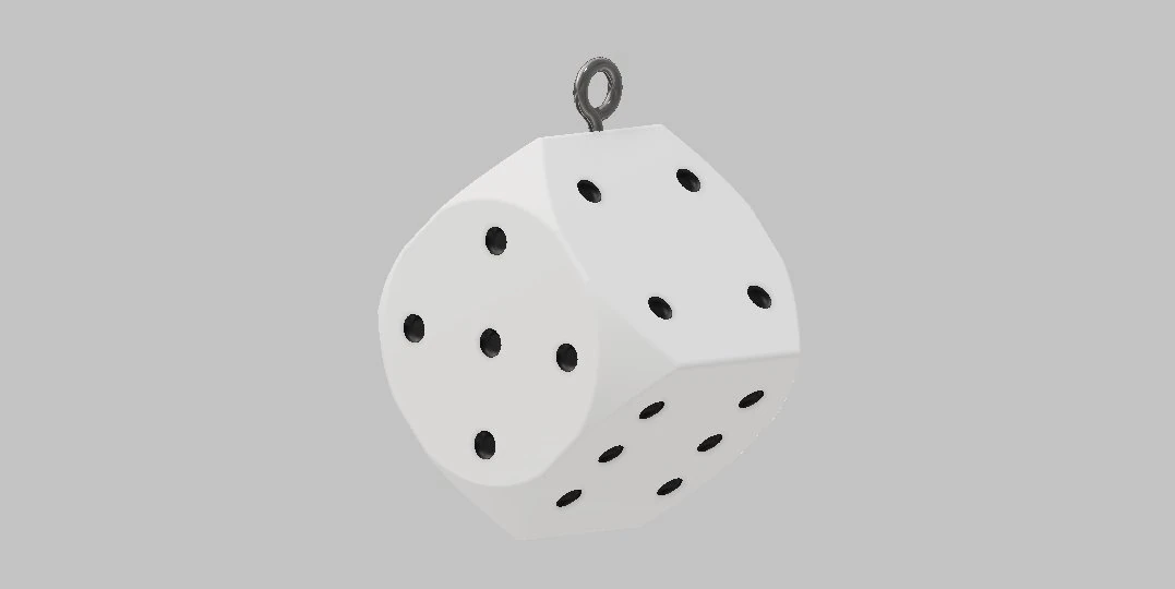 dice 3D Print Model .c4d .max .obj .3ds .fbx .stl .blend 