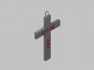 cross 3D-printmodel
