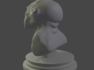 ogre bust 3D Принт Модель