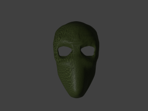 mask 3D 模型