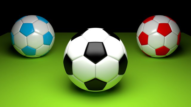 soccer balls 3D मॉडल .c4d .max .obj .3ds .fbx .stl .blend 
