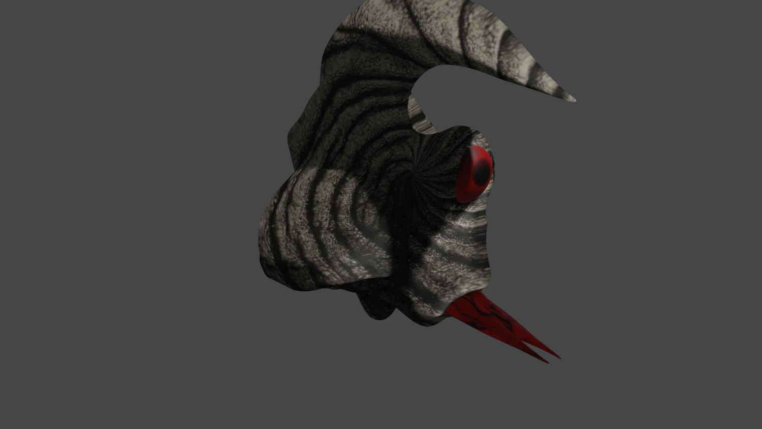 Head Monster 3D Model .c4d .max .obj .3ds .fbx .stl .blend