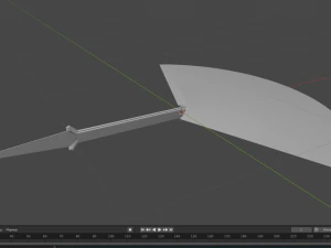 Bayonet Fan 3D Model