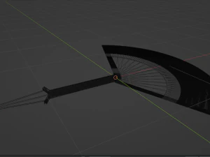 Bayonet Fan 3D Model