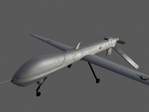 mq-1a predator uav Modelo 3D