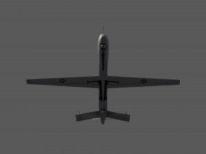 mq-1a predator uav Modelo 3D