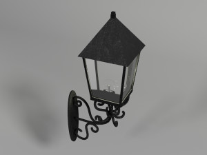 wall street lamp 3D Model