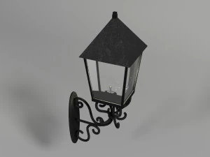 duvar sokak lambası 3D Model