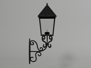 wall street lamp 3D Model