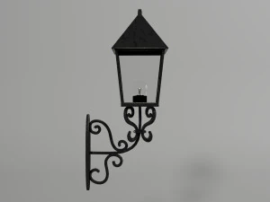 wall street lamp 3D Model