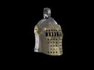 helmet bascinet griffon Model do druku 3D
