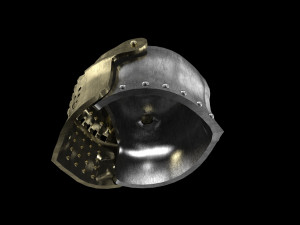 helmet bascinet griffon Model do druku 3D