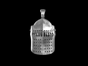helmet bascinet griffon Model do druku 3D