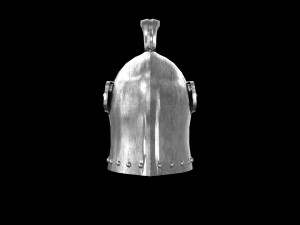 helmet bascinet griffon Model do druku 3D