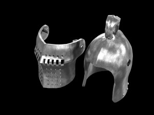helmet bascinet griffon Model do druku 3D