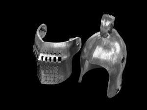 helmet bascinet griffon Model do druku 3D