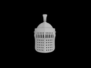 helmet bascinet griffon 3D Print Model