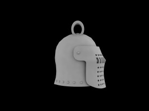 helmet bascinet griffon Model do druku 3D