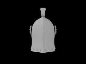 helmet bascinet griffon 3D Print Model