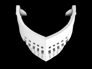 helmet bascinet griffon Model do druku 3D